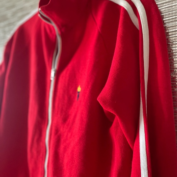 Size Med vintage knit Olympic track jacket - Picture 4 of 5